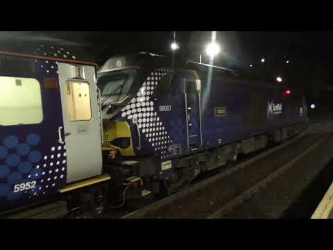 68007 on The Fife Circle, 1st November 2017