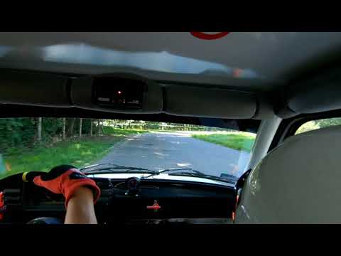 Szombierki Rally Cup  2019 - 3 Runda Os 2 Paweł Lipowczan/ Robert Pydych Fiat 126p