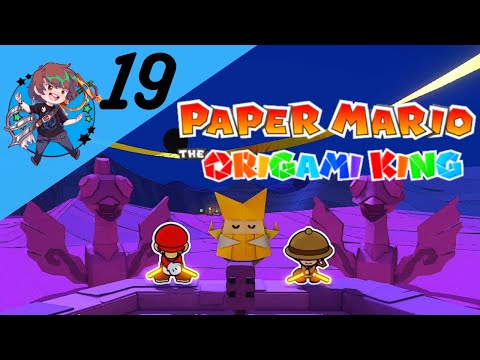 Paper Mario The Origami King - Gameplay Walkthrough Part 19 HD - Fire Vellumental - [No Commentary]