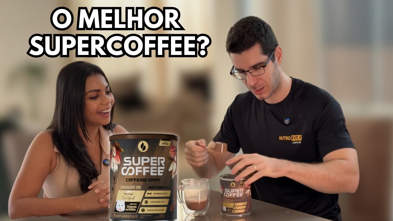 Miniatura da avaliação em vídeo de Suplemento SuperCoffee 3.0 Caffeine Army Sabor Baunilha 380g