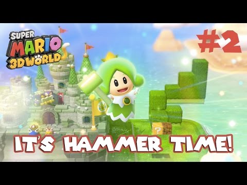 Let's Play! Super Mario 3D World - Episode 2: It's Hammer Time!
