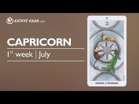 CAPRICORN Weekly Reading 🌺Tarot Psychic Horoscope | Week 27 | July 3 - July 9