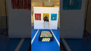 Head First on LEGOS 😬