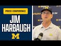 Jim Harbaugh Press Conference: Nebraska Week | Clock Rule, J.J. McCarthy, Mike Sainristil | Michigan