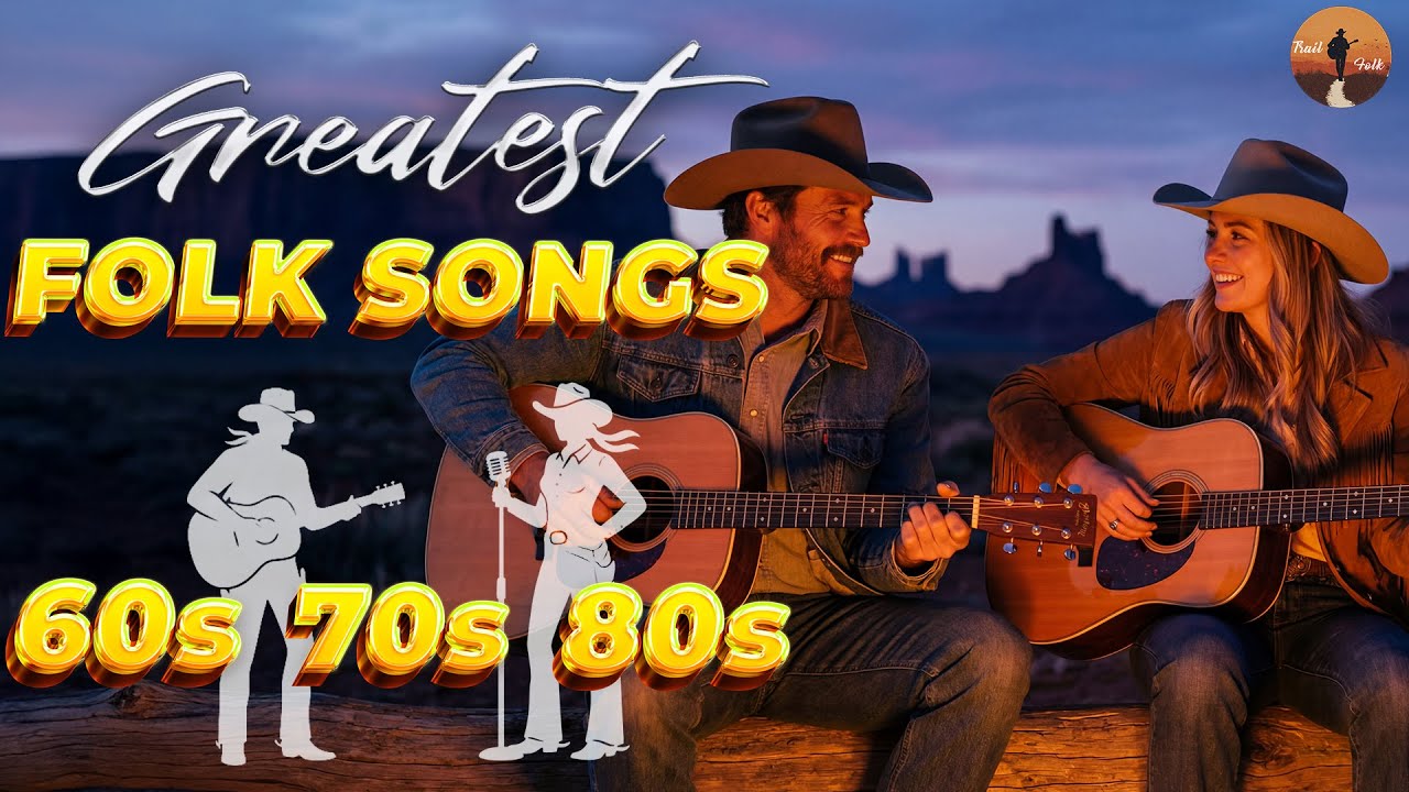 Best Folk Songs of All Time 🌾 Timeless Folk & Country Classics 🎸 Beautiful Folk Melodies