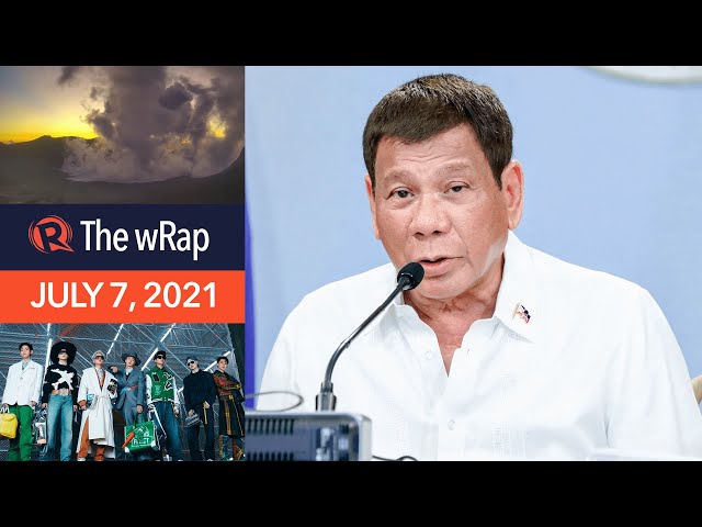 Duterte: If I run for VP, the president must be a friend of mine | Evening wRap