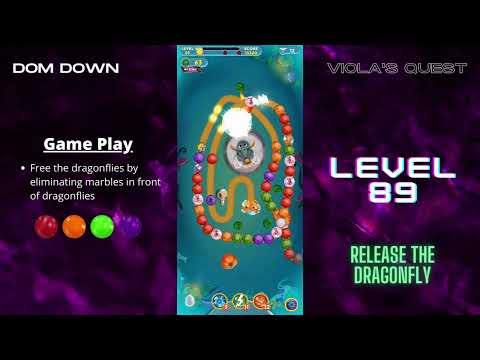 Viola's Quest 🟣🟠🔴 / Level 89 / Dom Down