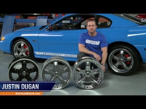 Mustang Shelby Razor Wheels - Chrome, Gunmetal, and Black (94-04) Review