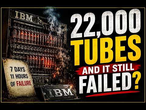 IBM's 22,000-Tube Computer Kept Failing — Until One Tiny Invention Changed Everything