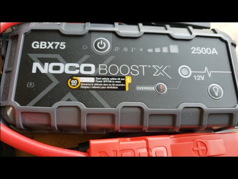 Starter-booster 2500A Noco GBX75
