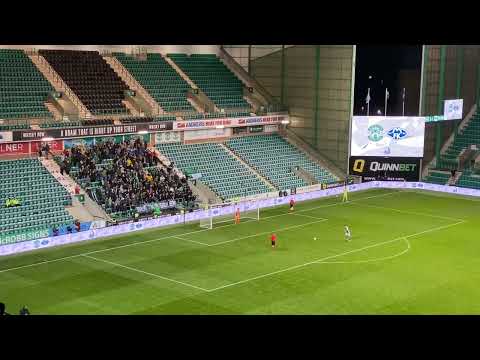 Hibernian U19 v FK Molde winning penalty UEFA Youth League