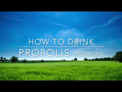 How to Drink Propolis: 10 Drops