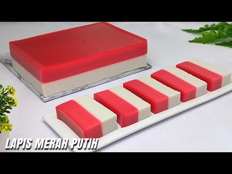 KUE LAPIS MERAH PUTIH, SPESIAL HARI KEMERDEKAAN‼️BEGITU DISAJIKAN LANGSUNG LUDES DI SERBU PEMBELI.