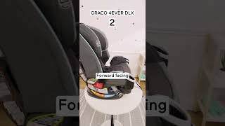 OMG!! The Graco 4 Ever DLX Car Seat!! #bestcarseat #convertiblecarseat