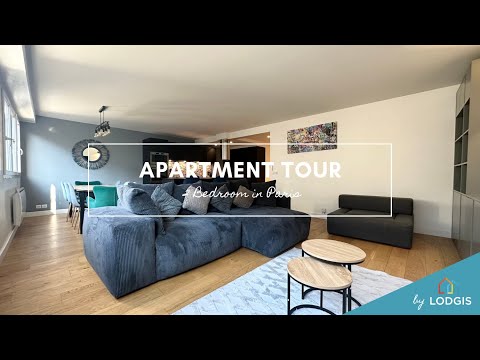 Apartment Tour // Furnished 85m2 in Paris – Ref : 31724804