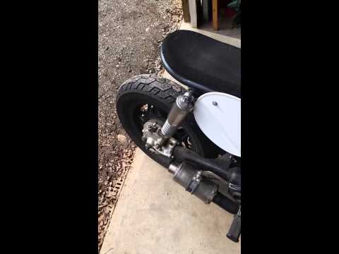 Cx500 scrambler tracker first start