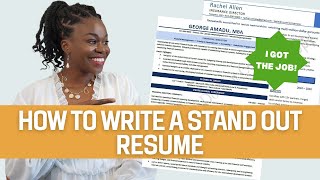 How to write a resume that gets you interviews {WITH EXAMPLES OF RESUME SUMMARY}