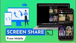 HOW TO SCREEN SHARE MOBILE SCREEN TO CHROMEBOOK