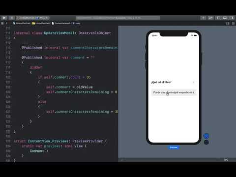 SwiftUI Textfield with limited length and circle graph for remaining character indicador