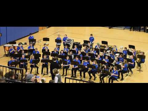 East Peoria CJHS Band – 6th grade – “Synergy” March by William Owens