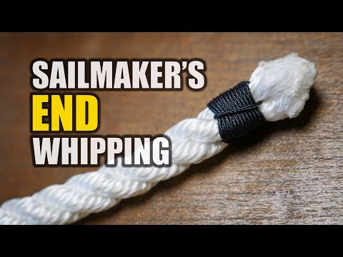 How to Tie Sailmaker's Whipping in Rope