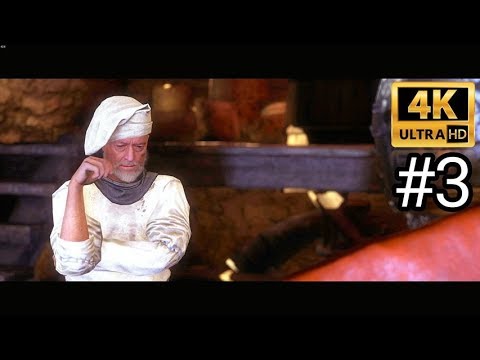 Kingdom Come Deliverance Gameplay Walkthrough Part 3 - Kingdom Come PC 4K Ultra (No Commentary)