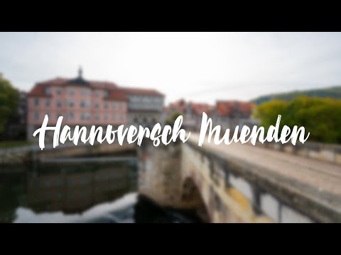 Hannoversch Münden / Hann Münden Altstadt und Glockenspiel am Rathaus