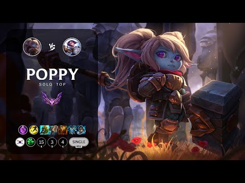 Poppy Top vs Fiora - KR Master Patch 13.6