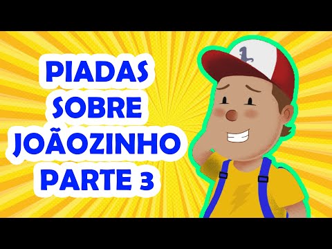 PIADAS ANIMADAS SOBRE JOÃOZINHO PARTE 3 - HUMORISTA THIAGO DIAS