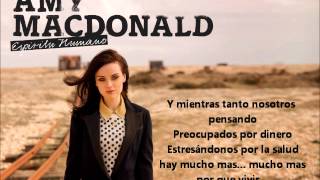 Amy macdonald &quot;Espiritu Humano&quot; Cover (Human Spirit)