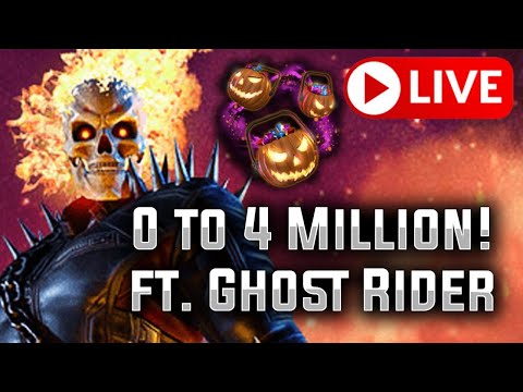 0 to 4 Million! - KILLMONGER BLITZ (ft. Ghost Rider) - MARVEL Strike Force - MSF