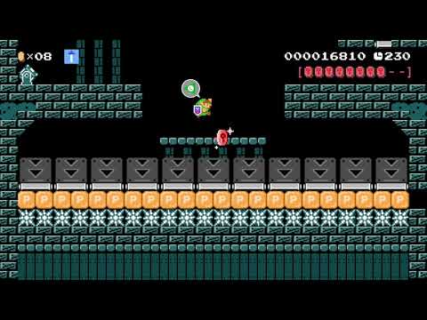 Link's Personal Dungeon by [] K 🍄 Super Mario Maker 2 #afa 😶 No Commentary