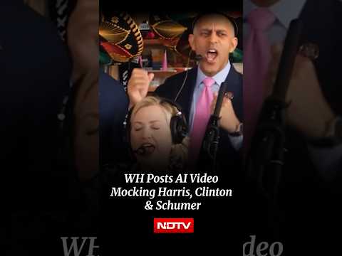 व्हाइट हाउस के AI 'डेम्स को धोया जाता है' वीडियो ने मध्याह्न के आगे राजनीतिक आग की चिंगारियों को उड़ा दिया