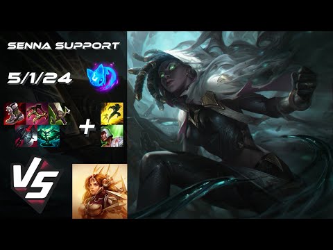 SUPPORT Senna vs Leona - NA Challenger Patch 14.18