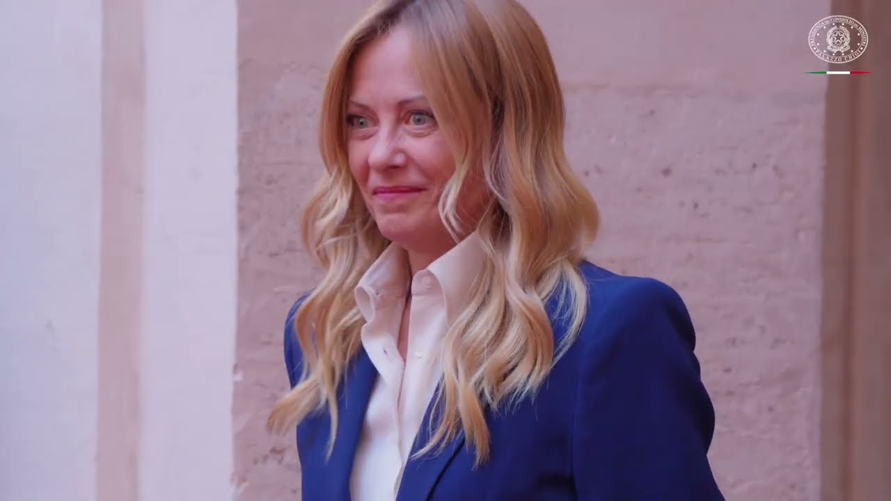 GIORGIA MELONI RICEVE A PALAZZO CHIGI IL PRESIDENTE DEL CONSIGLIO EUROPEO, ANTÓNIO COSTA