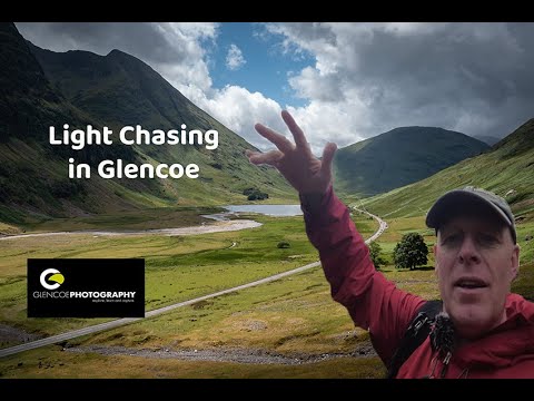 Chasing light in Glencoe, Landscape Photography of the Scottish Highlands