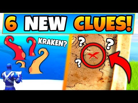 Fortnite: KRAKEN MONSTER COMING TO THE MAP?! - 6 Clues and Theories in Battle Royale Season 8 Video