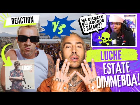IL DISSING #1 ESTATE DIMMERDA 2 - LUCHE VS SALMO ( DISSING EPICO ) | REACTION by Jacquees