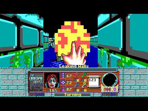 Catacomb: Abyss TC for ZDoom - 08 Ancient Aqueduct - UHD 4K