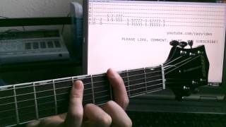 Guitar lesson Beck E-pro tab