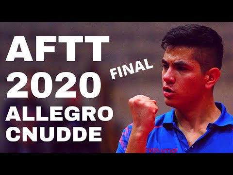 ALLEGRO Martin - CNUDDE Florian FINAL AFTT MASTERS 2020 TABLE TENNIS