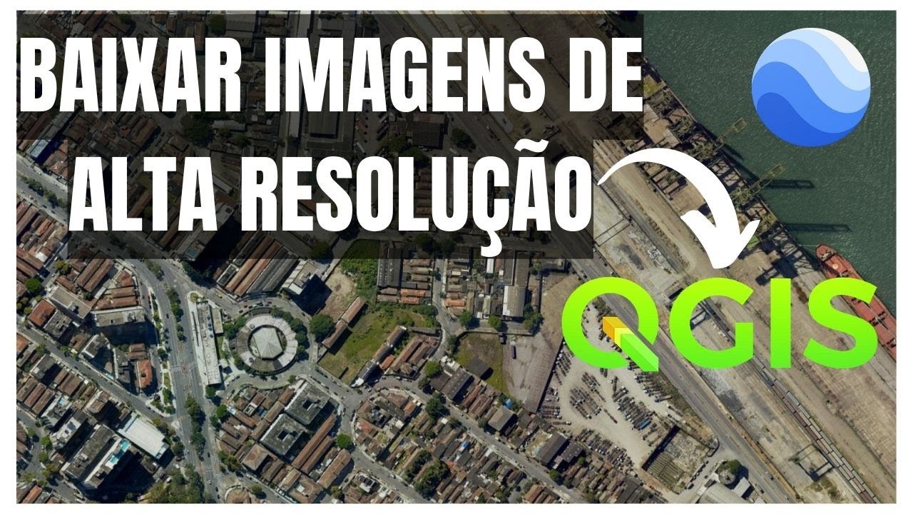 BAIXAR IMAGENS de ALTA RESOLUÇÃO (0,5 m) direto no QGIS [SIMPLES]