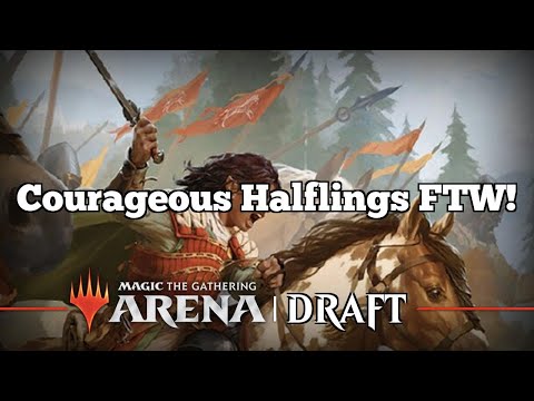 Courageous Halflings FTW! | Lord of the Rings Draft | MTG Arena | Twitch Replay