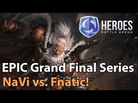 ► EPIC Heroes of the Storm Pro Gameplay: Navi vs. Fnatic - HBA Grand Final!