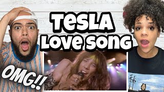 SO SIMILAR!!..FIRST TIME HEARING Tesla  -  Love Song REACTION