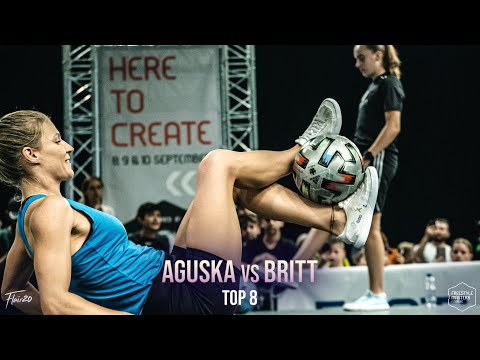 Aguska vs Britt - Women's Top 8 | Scania Freestyle Masters 2023
