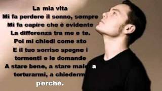 Tiziano Ferro [La Differenza Tra Me e Te Lyrics]