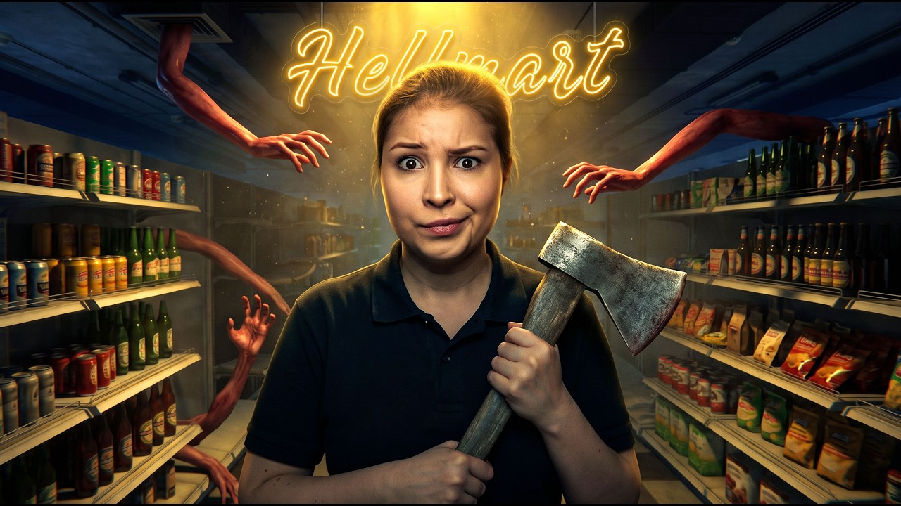 МОНСТРЫ ХОТЯТ ПРОРВАТЬСЯ [Прохождение HELLMART] №2