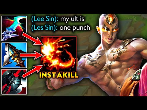 THIS IS THE ONE PUNCH LEE SIN BUILD