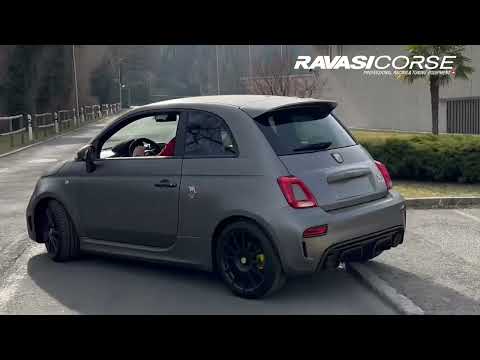 Akrapovic exhaust x Abarth 595 Competizione